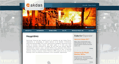 Desktop Screenshot of akdas.com.tr