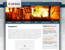 Tablet Screenshot of akdas.com.tr